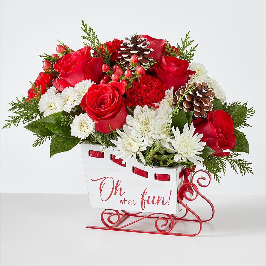 Sleigh Bells Bouquet – Acuarela Events Inc, Land O Lakes FL