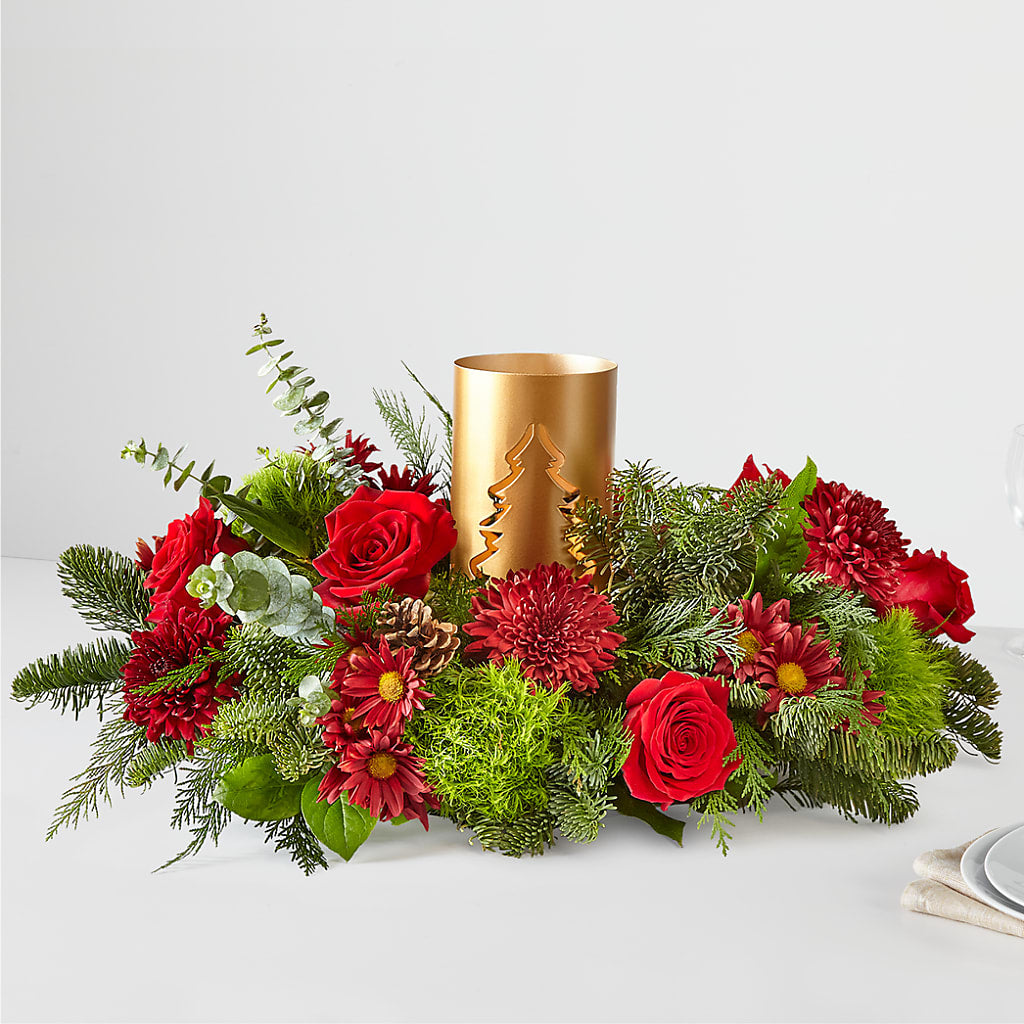 Toast the Season Centerpiece – Acuarela Events Inc, Land O Lakes FL
