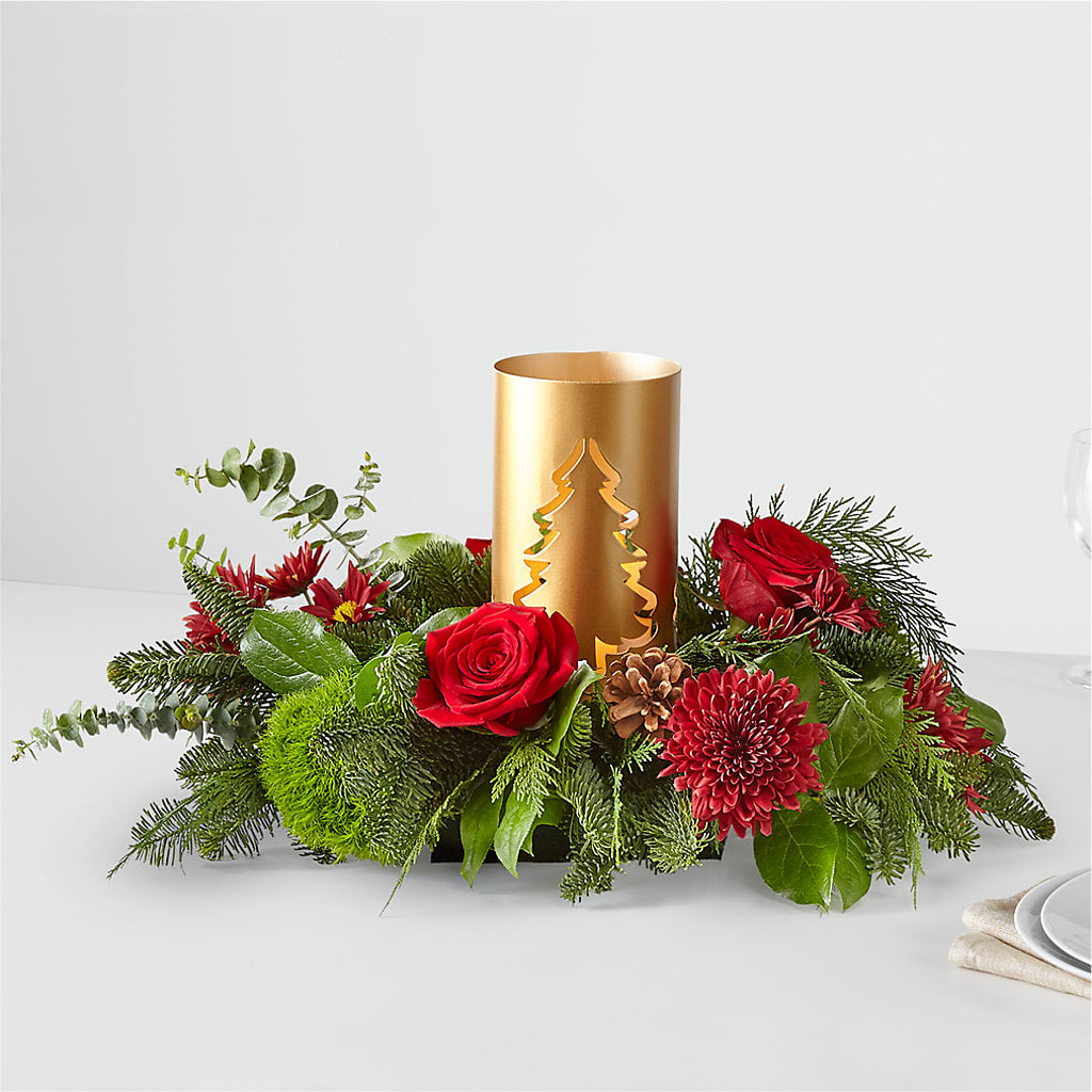Toast the Season Centerpiece – Acuarela Events Inc, Land O Lakes FL
