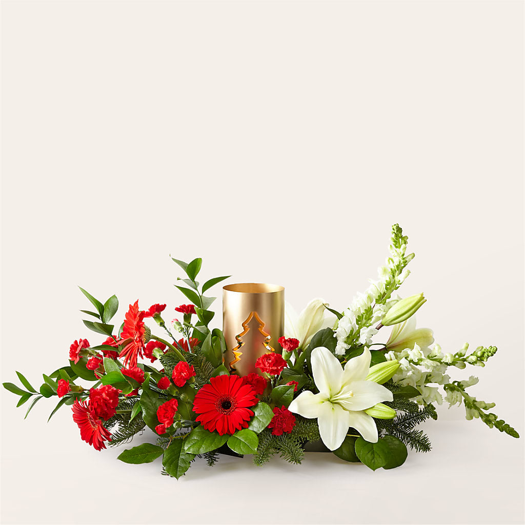 Mingle & Jingle Centerpiece – Acuarela Events Inc, Land O Lakes FL