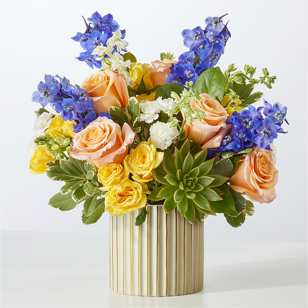 Cobalt Reverie Bouquet – Acuarela Events Inc, Land O Lakes FL
