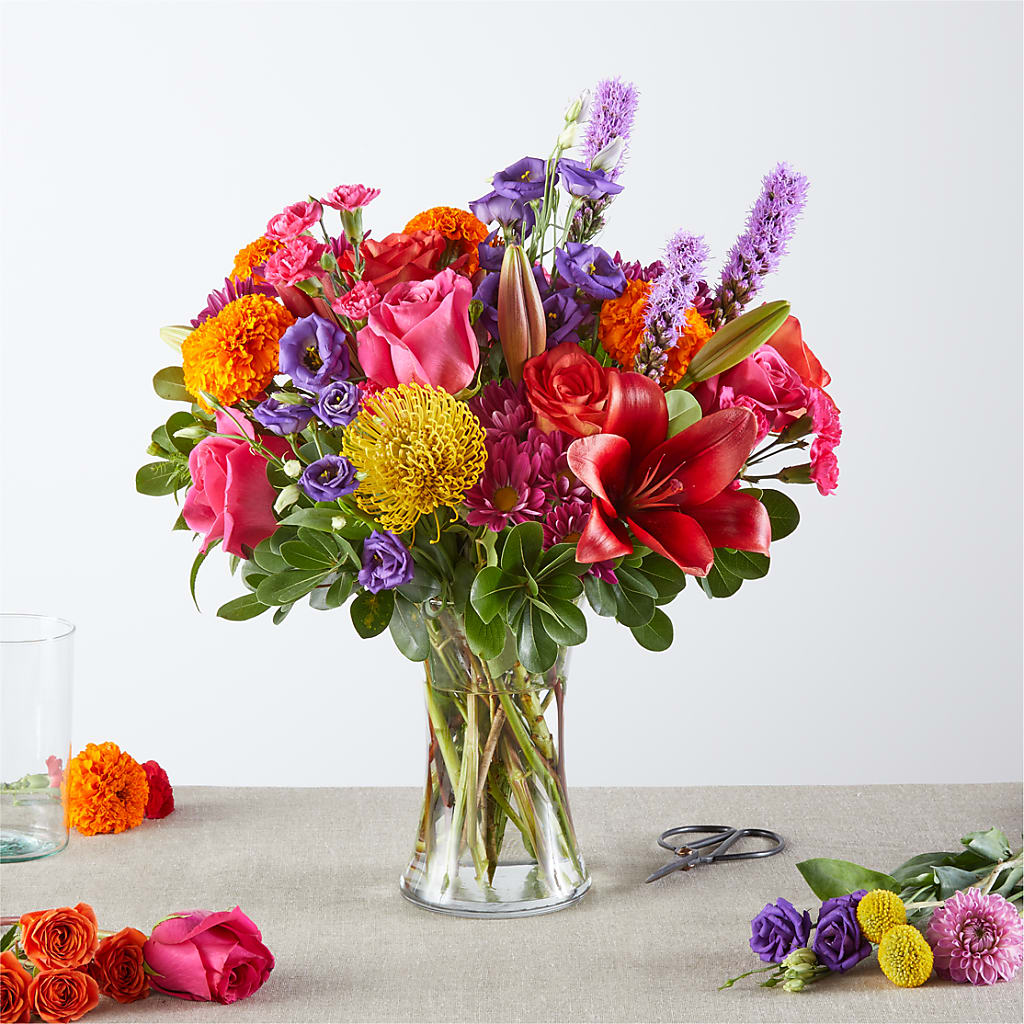 Feast of Color – A Florist Original – Acuarela Events Inc, Land O Lakes FL
