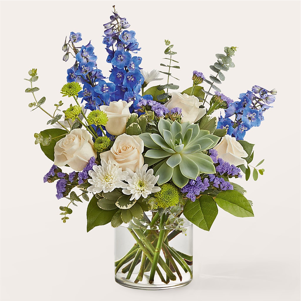 Cerulean Waves Bouquet – Acuarela Events Inc, Land O Lakes FL