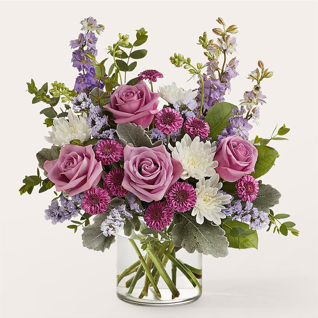 Violet Frost Bouquet – Acuarela Events Inc, Land O Lakes FL