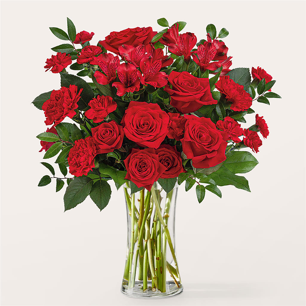 Brilliant Ruby Bouquet – Acuarela Events Inc, Land O Lakes FL