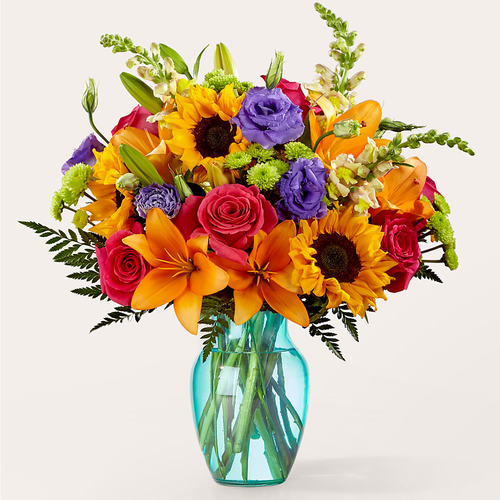 Double Rainbow Bouquet – Acuarela Events Inc, Land O Lakes FL