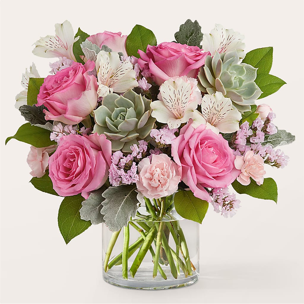Dusty Rose Bouquet – Acuarela Events Inc, Land O Lakes FL