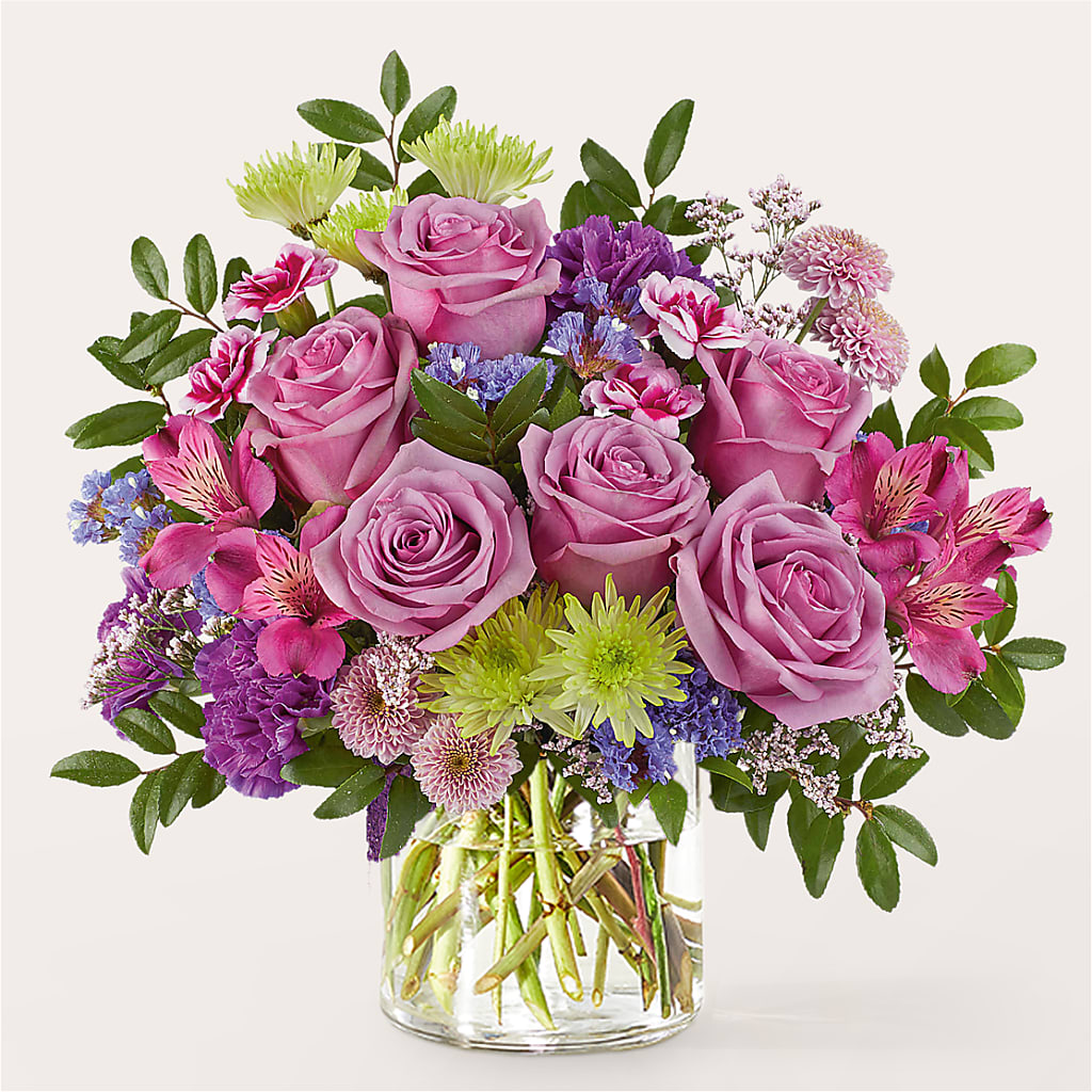 Glass Half Full Bouquet – Acuarela Events Inc, Land O Lakes FL
