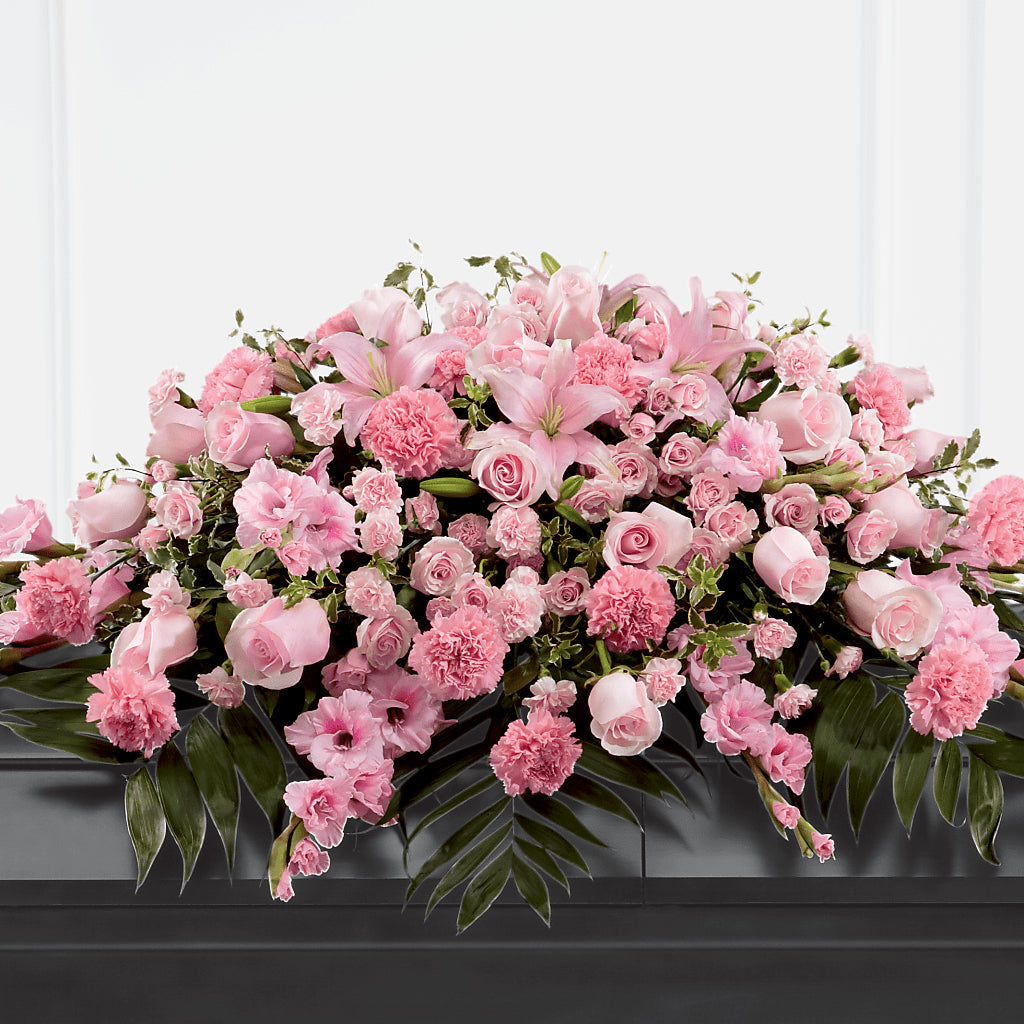 Garden of Comfort Casket Spray (Standard) – Acuarela Events Inc, Land O Lakes FL