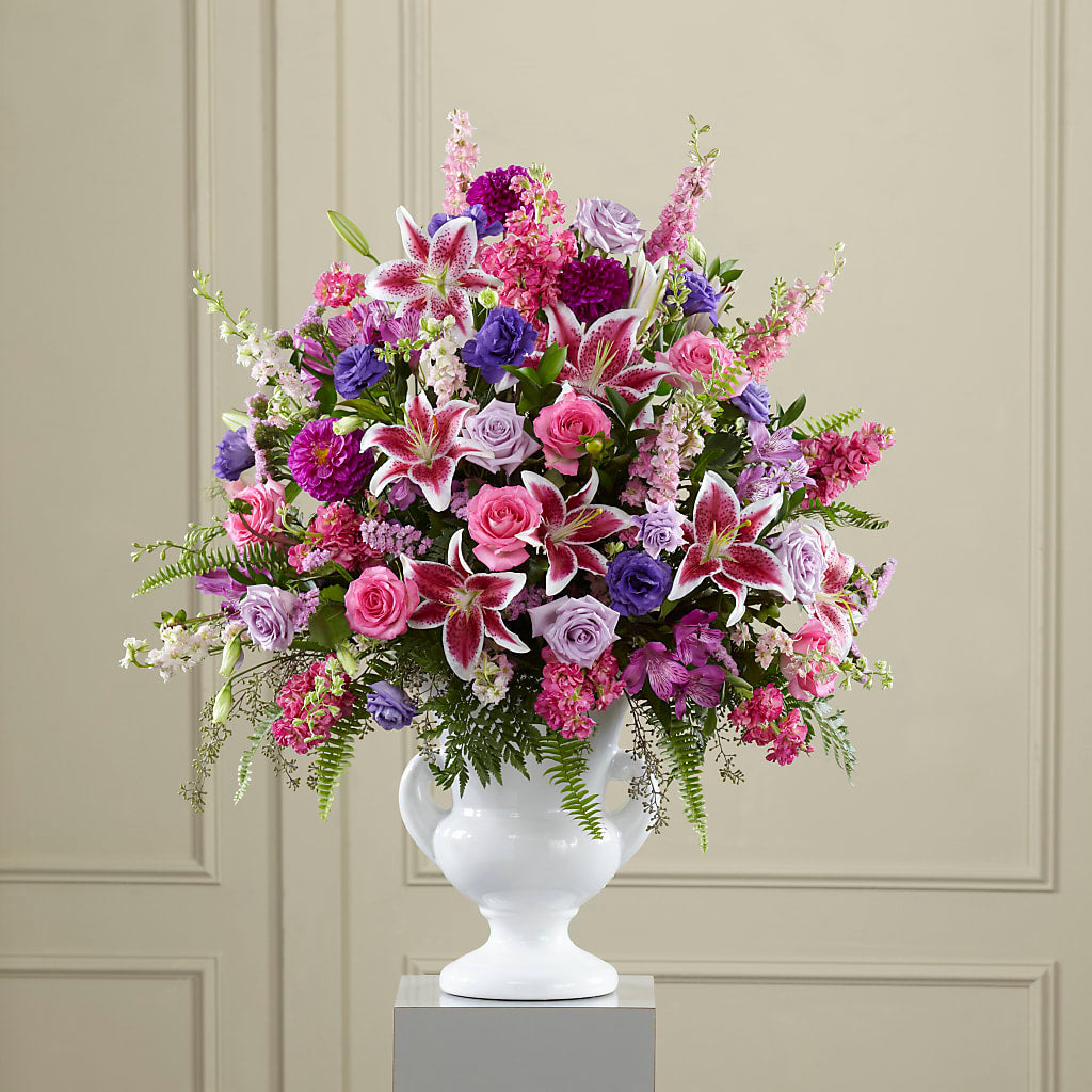 Peaceful Tribute Arrangement – Acuarela Events Inc, Land O Lakes FL