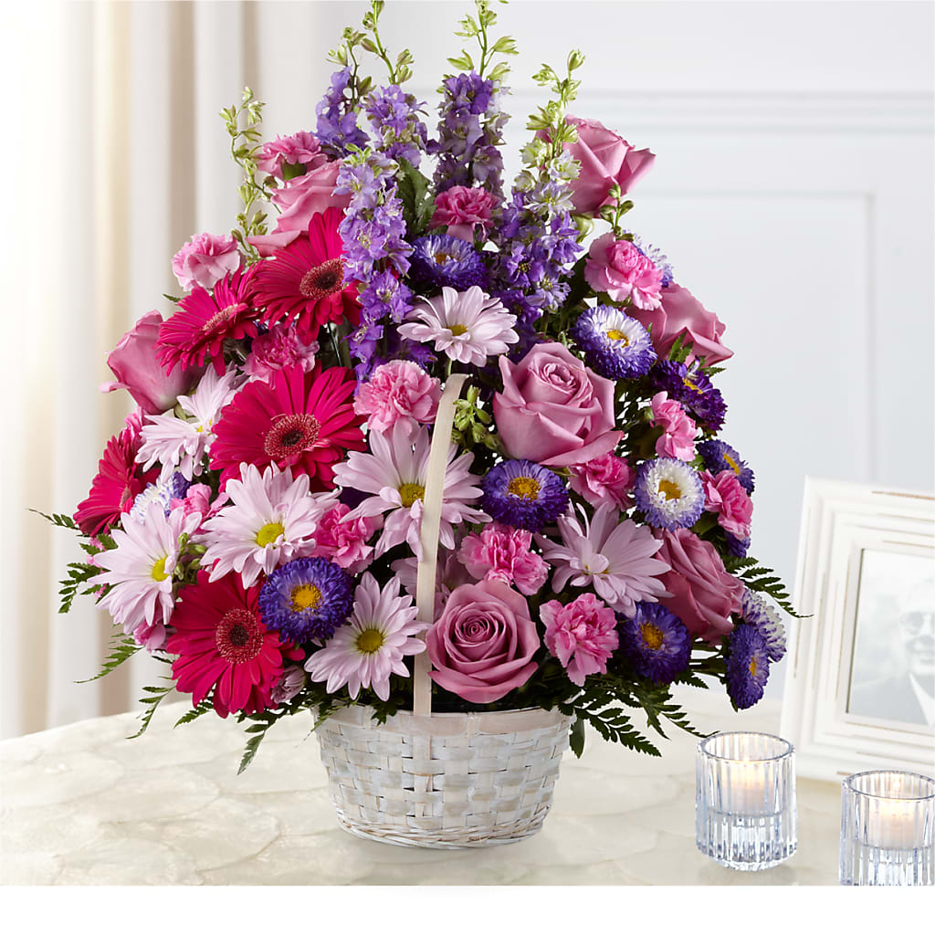 Pastel Peace Basket – Acuarela Events Inc, Land O Lakes FL