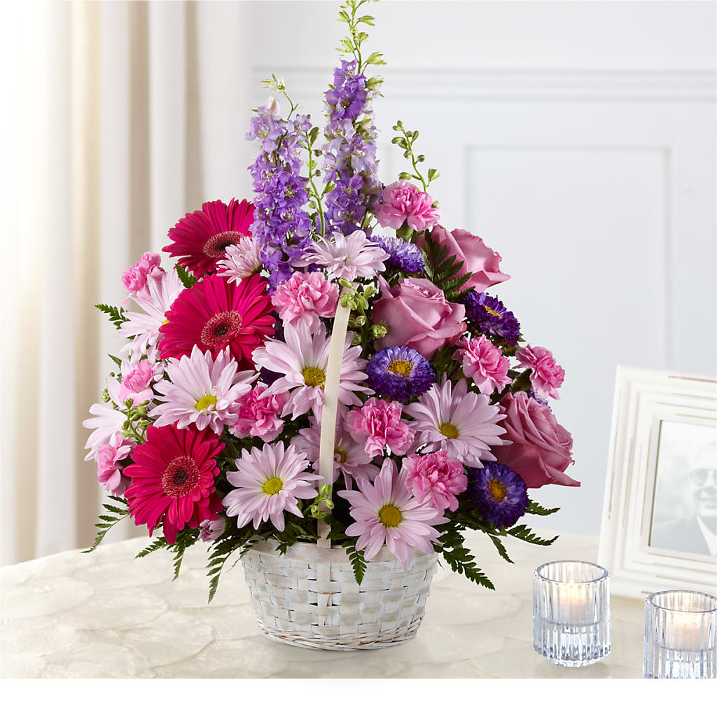 Pastel Peace Basket – Acuarela Events Inc, Land O Lakes FL