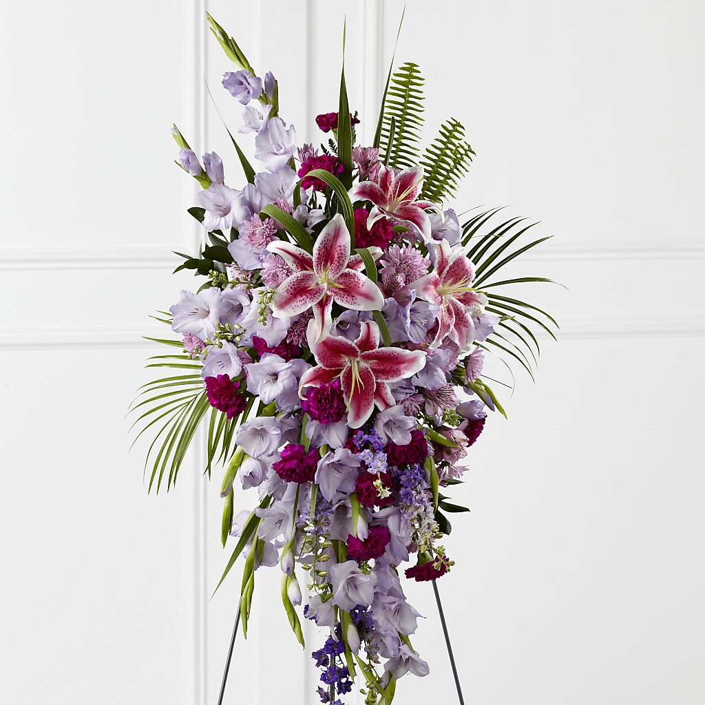Tender Touch Standing Spray – Acuarela Events Inc, Land O Lakes FL
