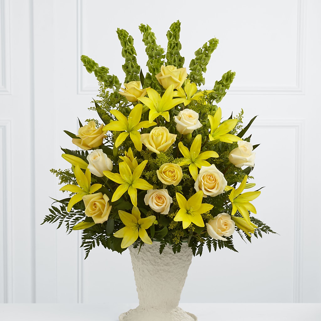 Golden Memories Arrangement – Acuarela Events Inc, Land O Lakes FL