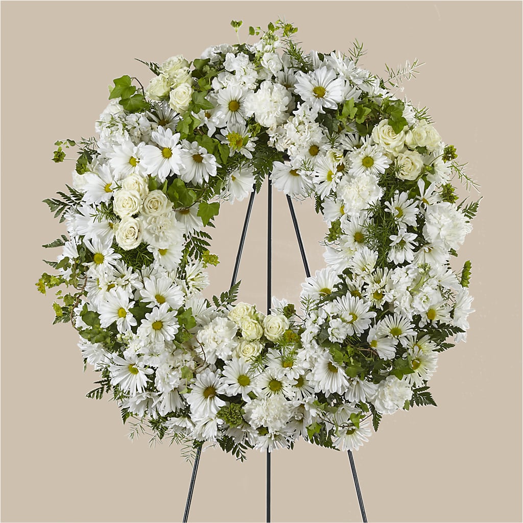 Faithful Wishes Wreath – Acuarela Events Inc, Land O Lakes FL