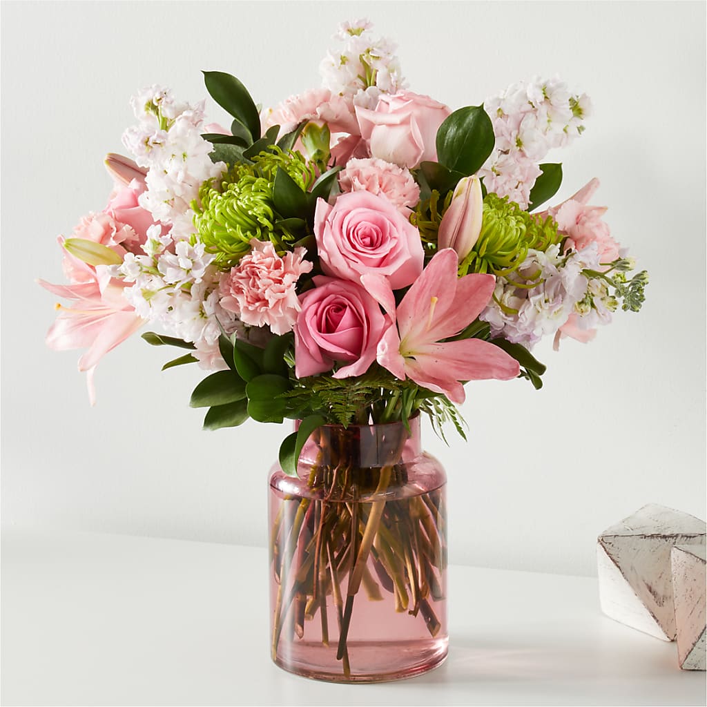 Pretty in Pink Bouquet – Acuarela Events Inc, Land O Lakes FL