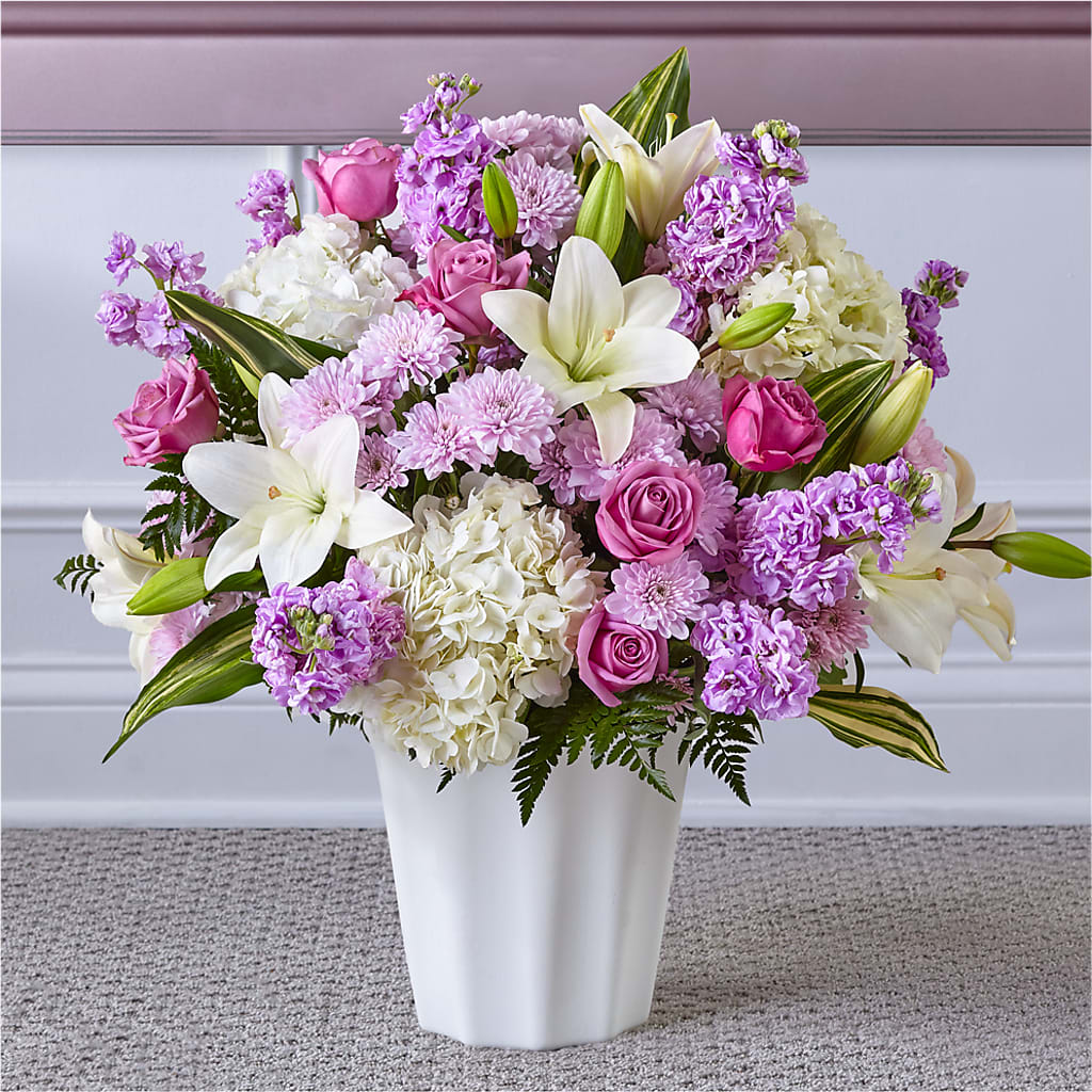 Heaven Sent Floor Basket – Acuarela Events Inc, Land O Lakes FL