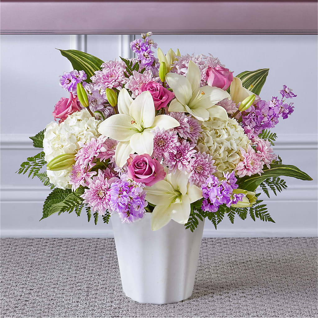 Heaven Sent Floor Basket – Acuarela Events Inc, Land O Lakes FL