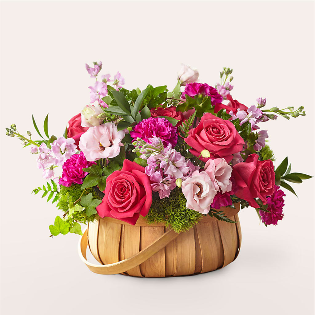 Radiance in Bloom Basket – Acuarela Events Inc, Land O Lakes FL