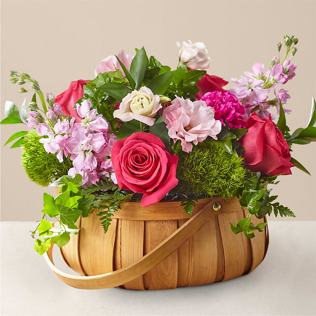 Radiance in Bloom Basket – Acuarela Events Inc, Land O Lakes FL