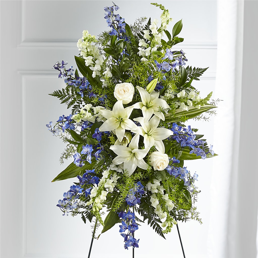 Faithful Friend Standing Spray – Acuarela Events Inc, Land O Lakes FL
