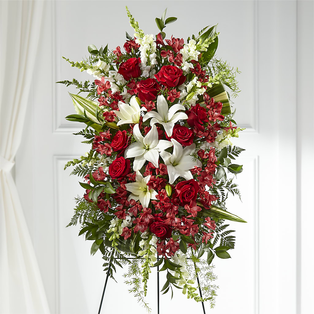 Everlasting Memory Standing Spray – Acuarela Events Inc, Land O Lakes FL