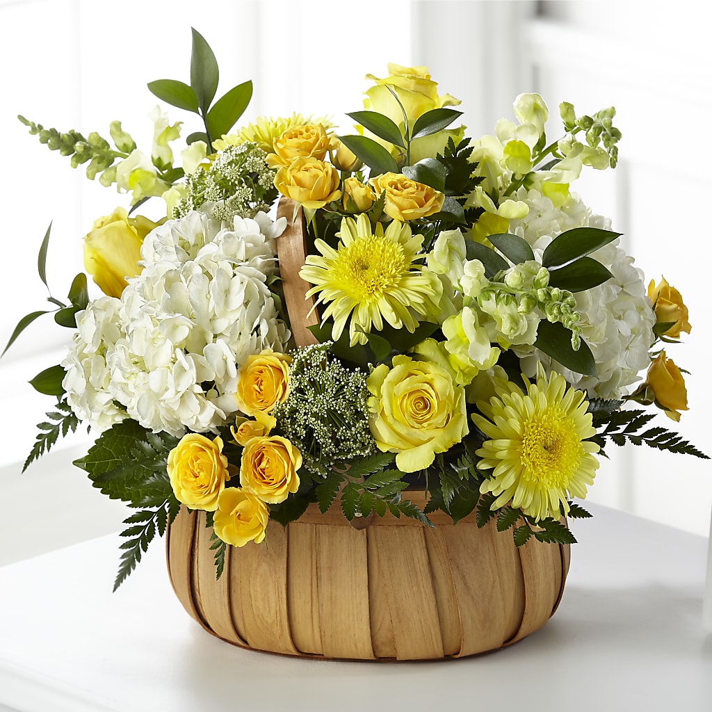Rustic Remembrance Basket – Acuarela Events Inc, Land O Lakes FL