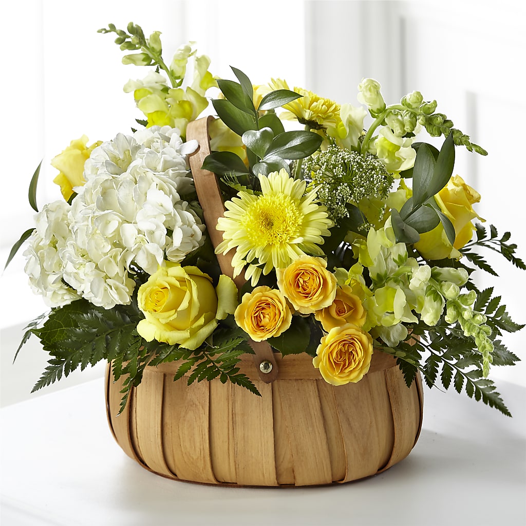 Rustic Remembrance Basket – Acuarela Events Inc, Land O Lakes FL