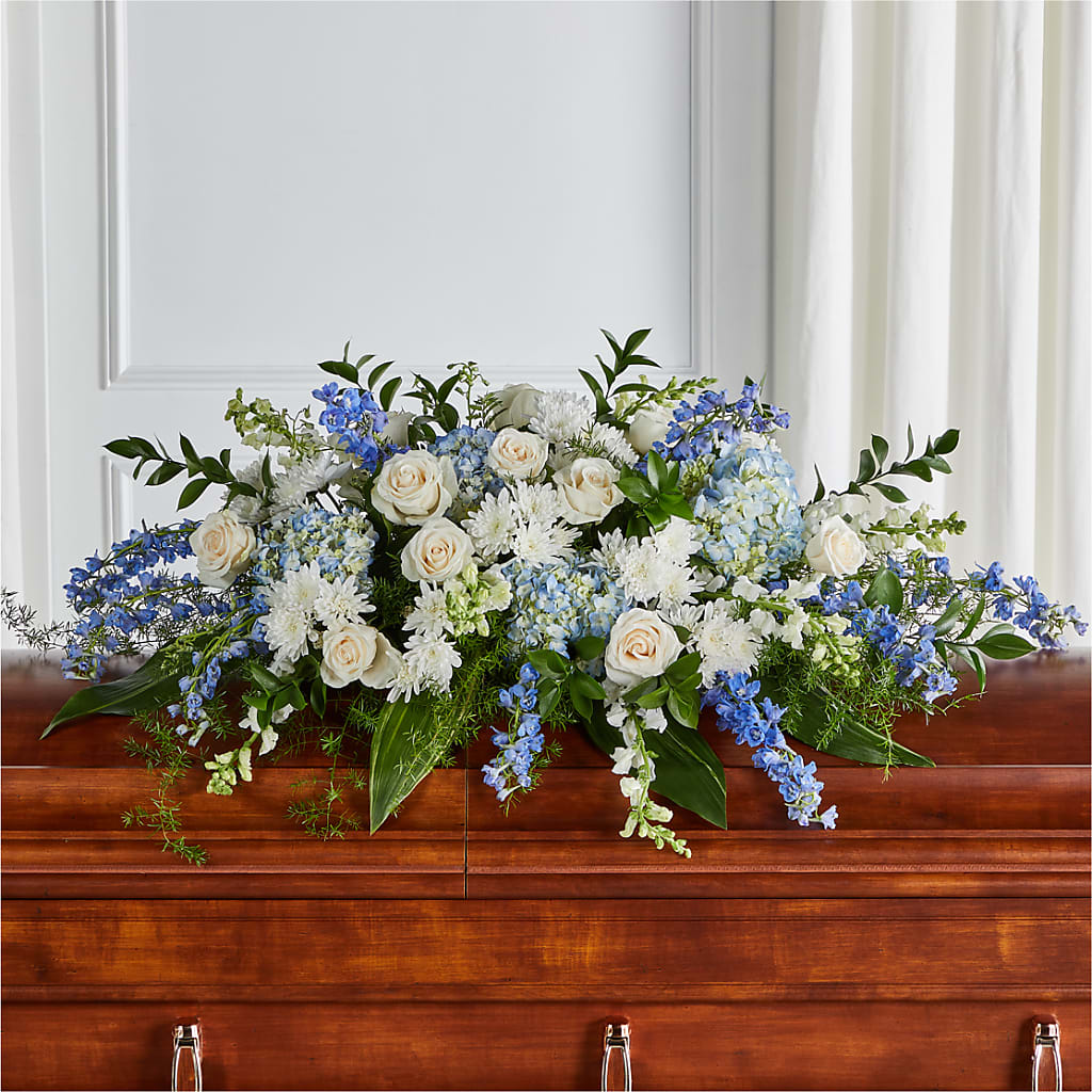 Timeless Essence Casket Spray – Acuarela Events Inc, Land O Lakes FL