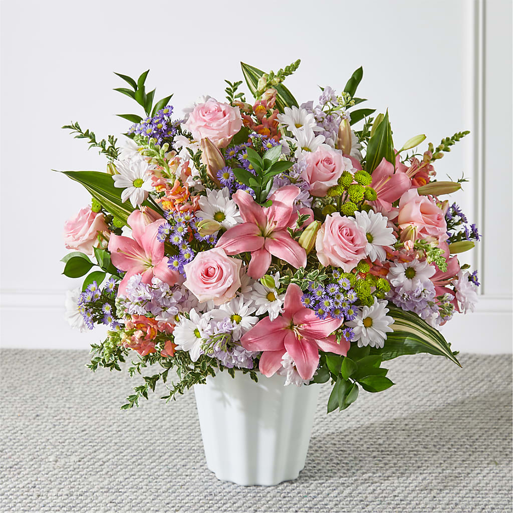 Abundant Compassion Floor Basket – Acuarela Events Inc, Land O Lakes FL