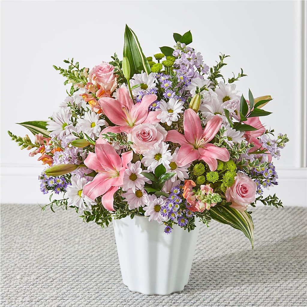 Abundant Compassion Floor Basket – Acuarela Events Inc, Land O Lakes FL