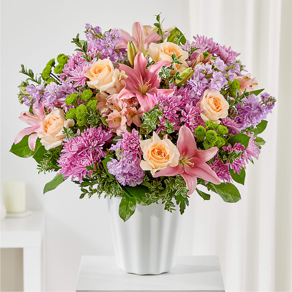 Supportive Embrace Tabletop Basket – Acuarela Events Inc, Land O Lakes FL