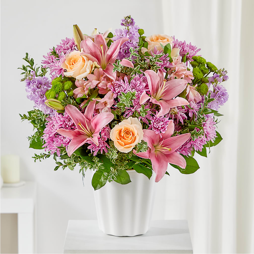 Supportive Embrace Tabletop Basket – Acuarela Events Inc, Land O Lakes FL