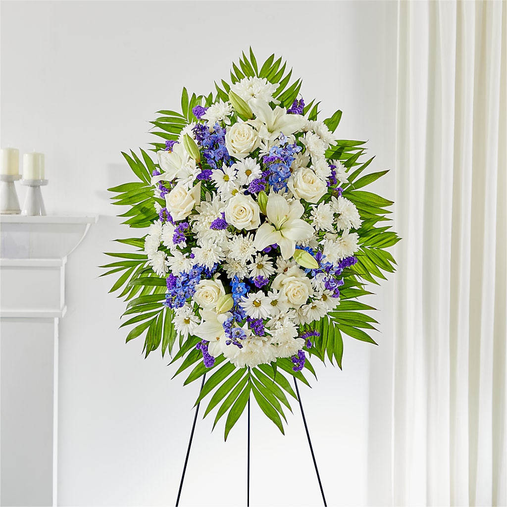 At Rest Standing Spray – Acuarela Events Inc, Land O Lakes FL