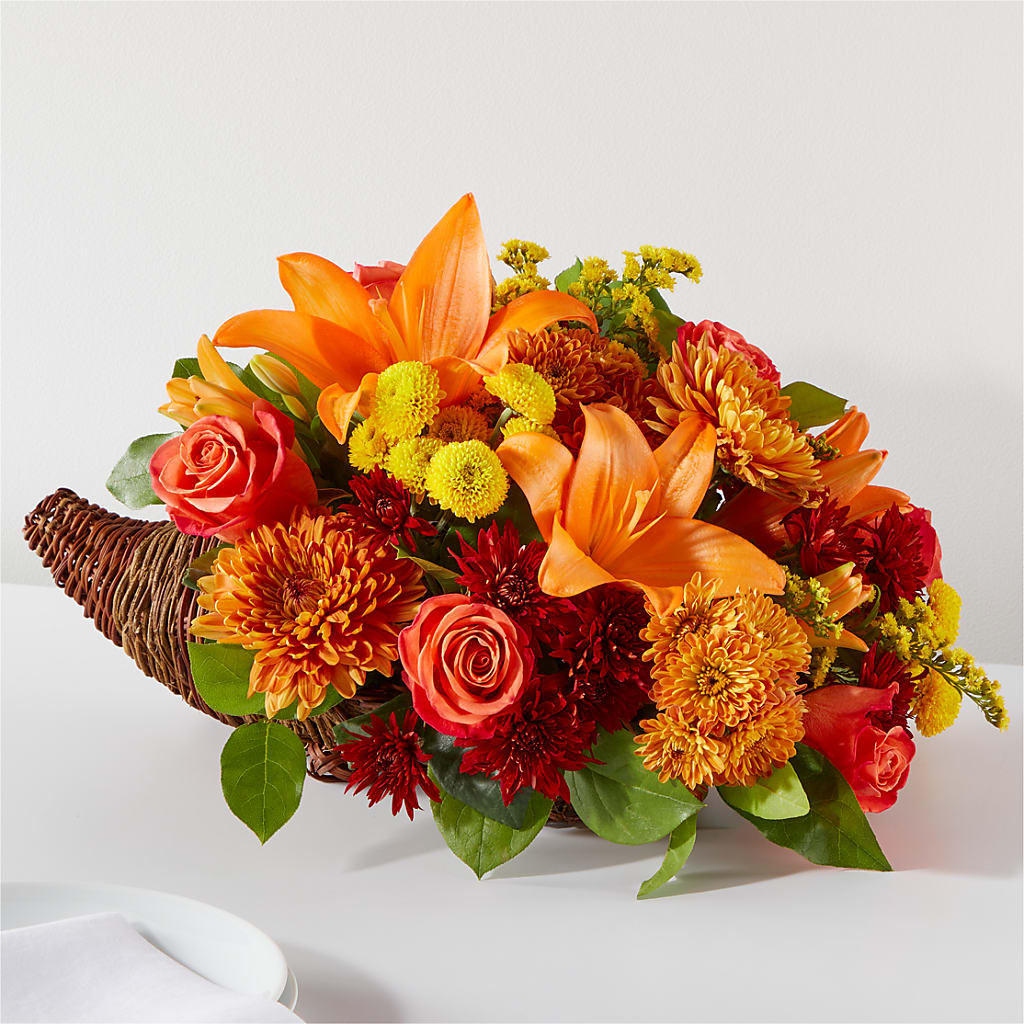 Bouquet of Blessings Cornucopia – Acuarela Events Inc, Land O Lakes FL