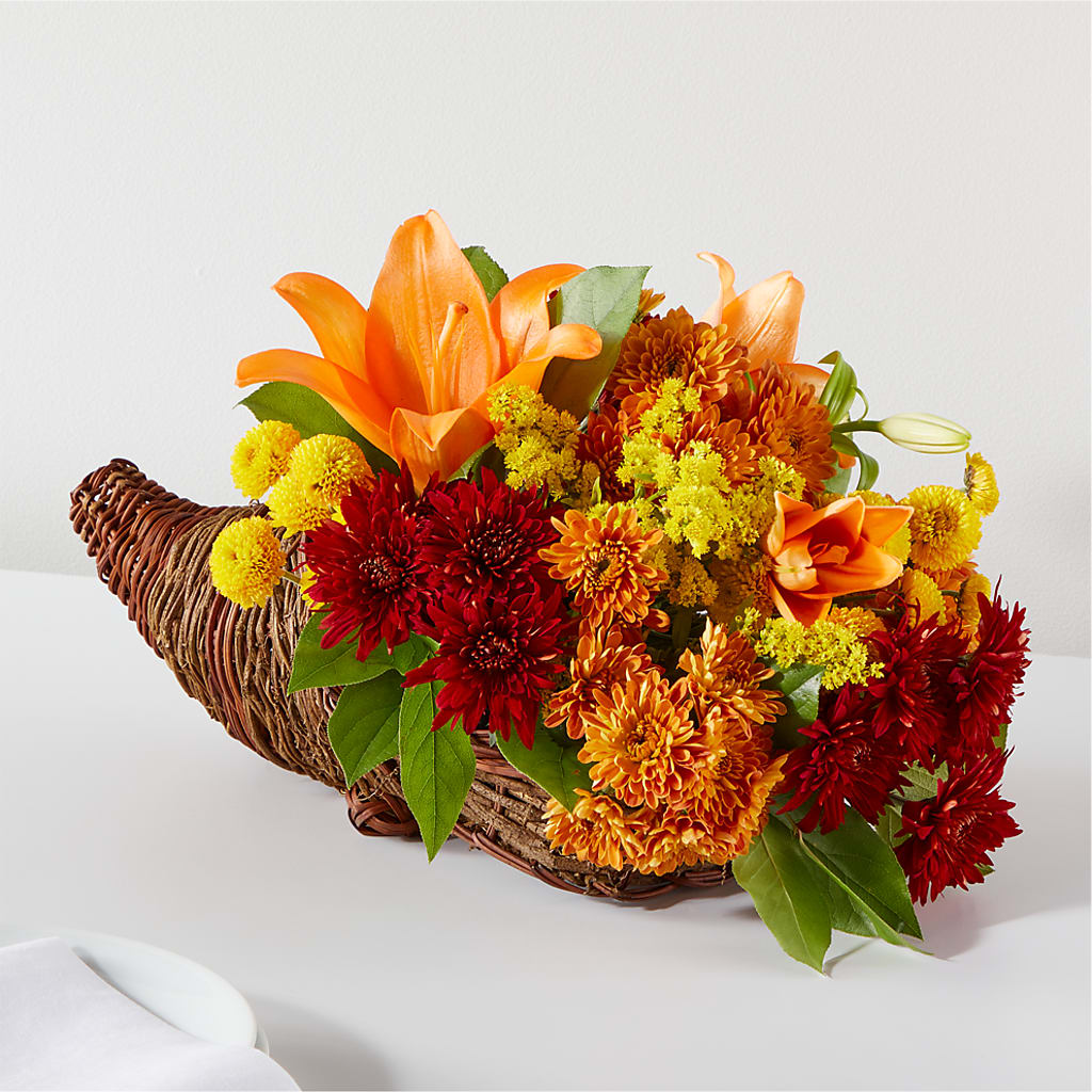 Bouquet of Blessings Cornucopia – Acuarela Events Inc, Land O Lakes FL