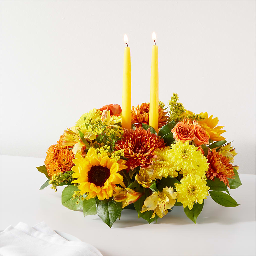 Autumn Harmony Centerpiece – Acuarela Events Inc, Land O Lakes FL
