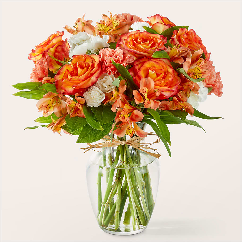 Apricot Glow Bouquet – Acuarela Events Inc, Land O Lakes FL
