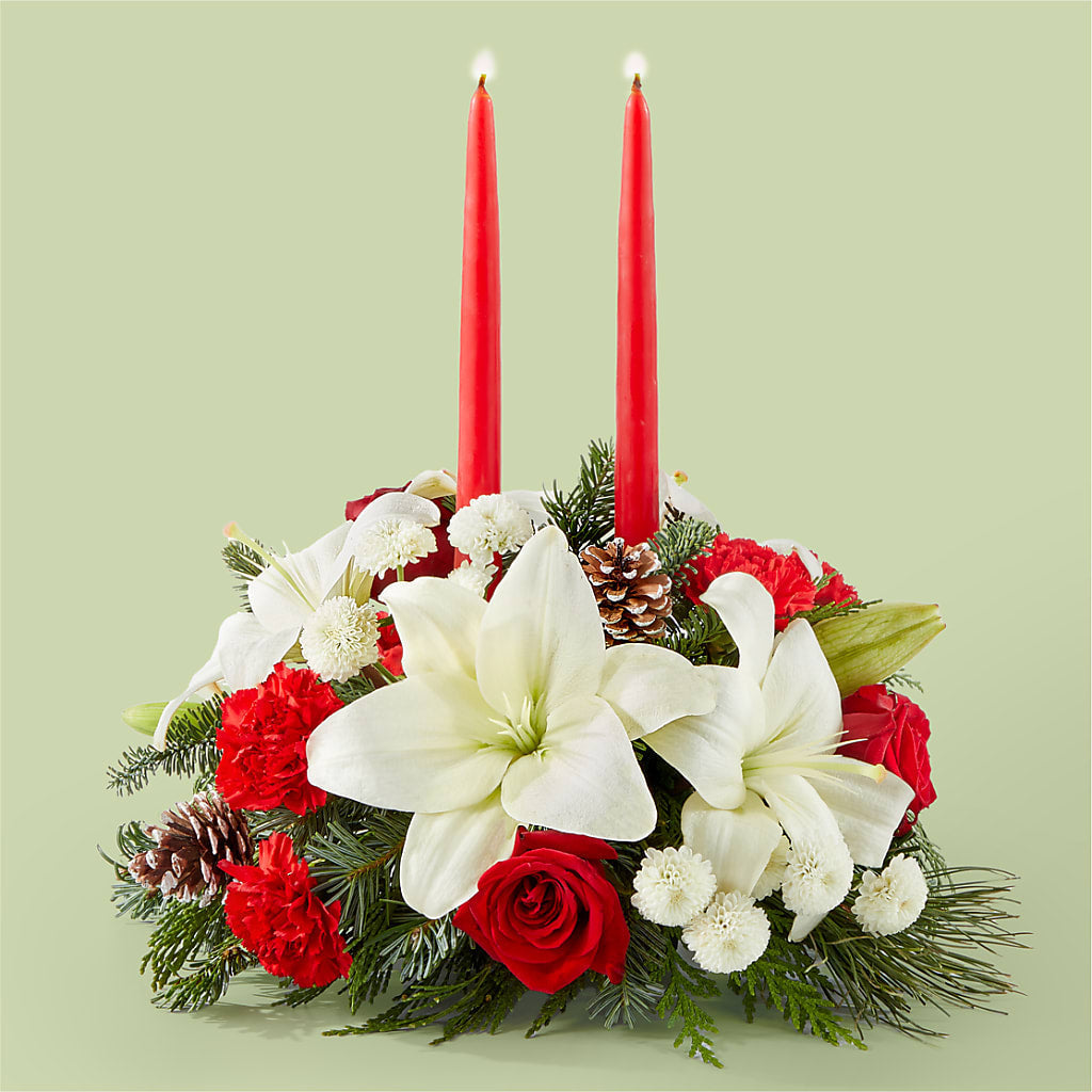 Seasonal Festivities Centerpiece – Acuarela Events Inc, Land O Lakes FL