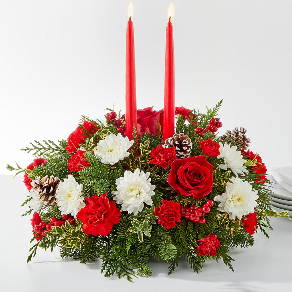 Holiday Soiree Centerpiece – Acuarela Events Inc, Land O Lakes FL