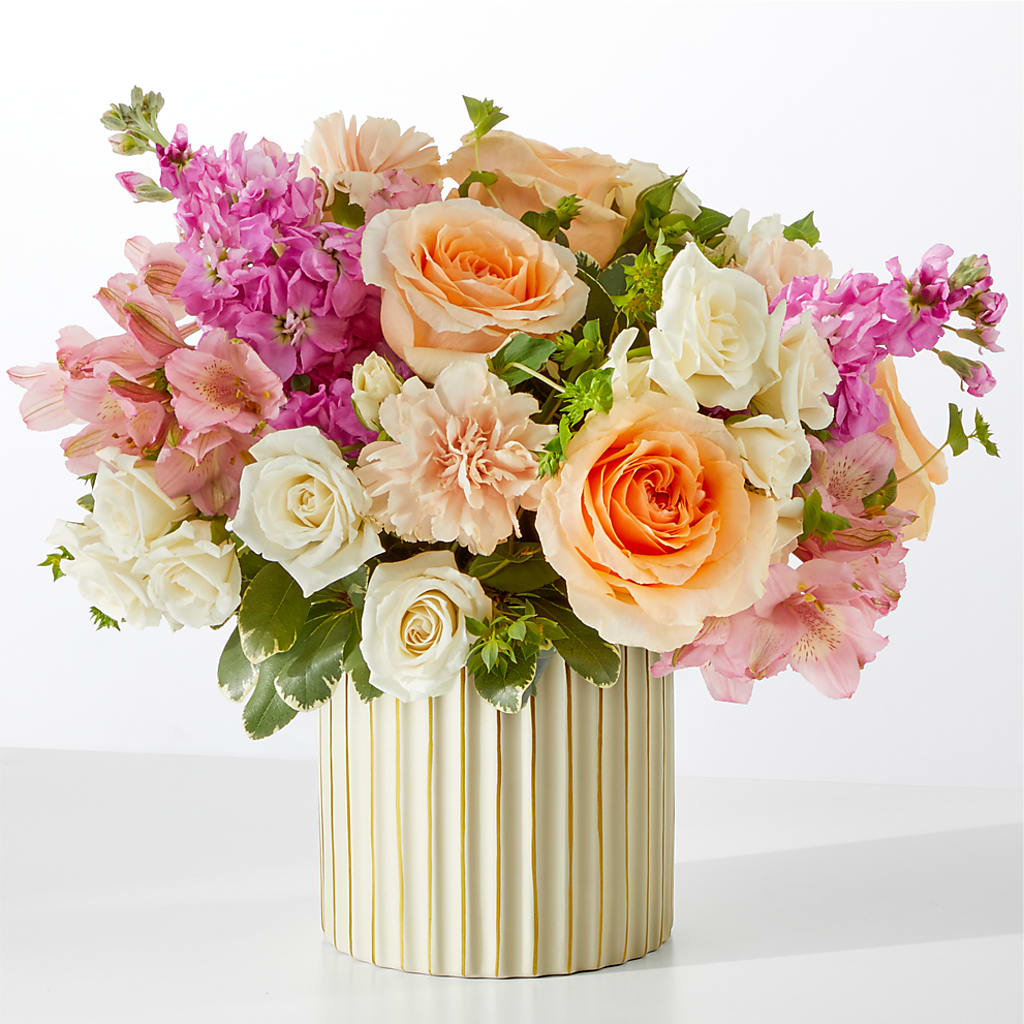 Paradise Bouquet with Ivory Vase – Acuarela Events Inc, Land O Lakes FL