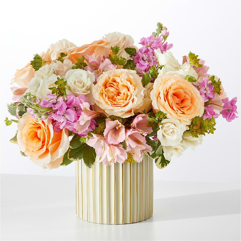 Paradise Bouquet with Ivory Vase – Acuarela Events Inc, Land O Lakes FL