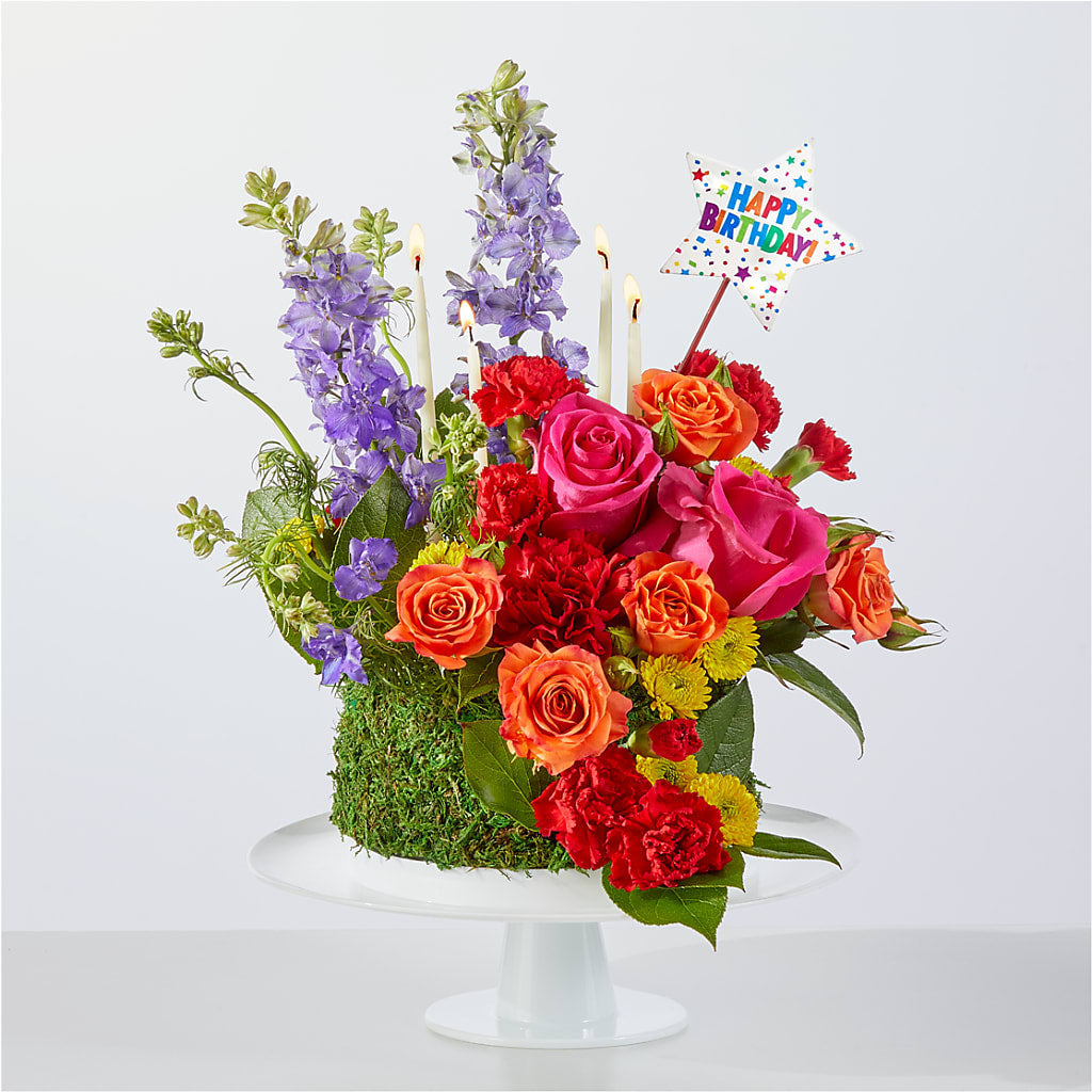 Best Year Yet Floral Cake – Acuarela Events Inc, Land O Lakes FL