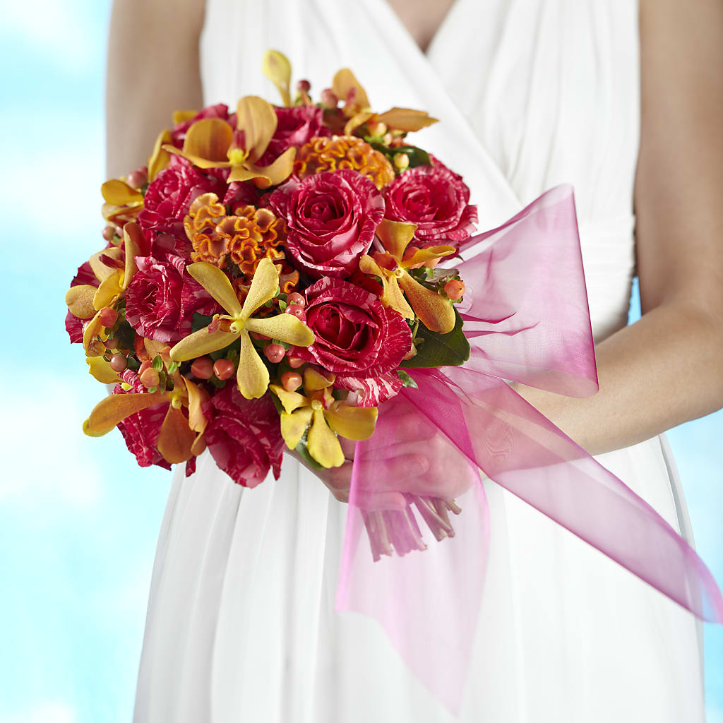 Brilliant Shades of Love Bouquet – Acuarela Events Inc, Land O Lakes FL