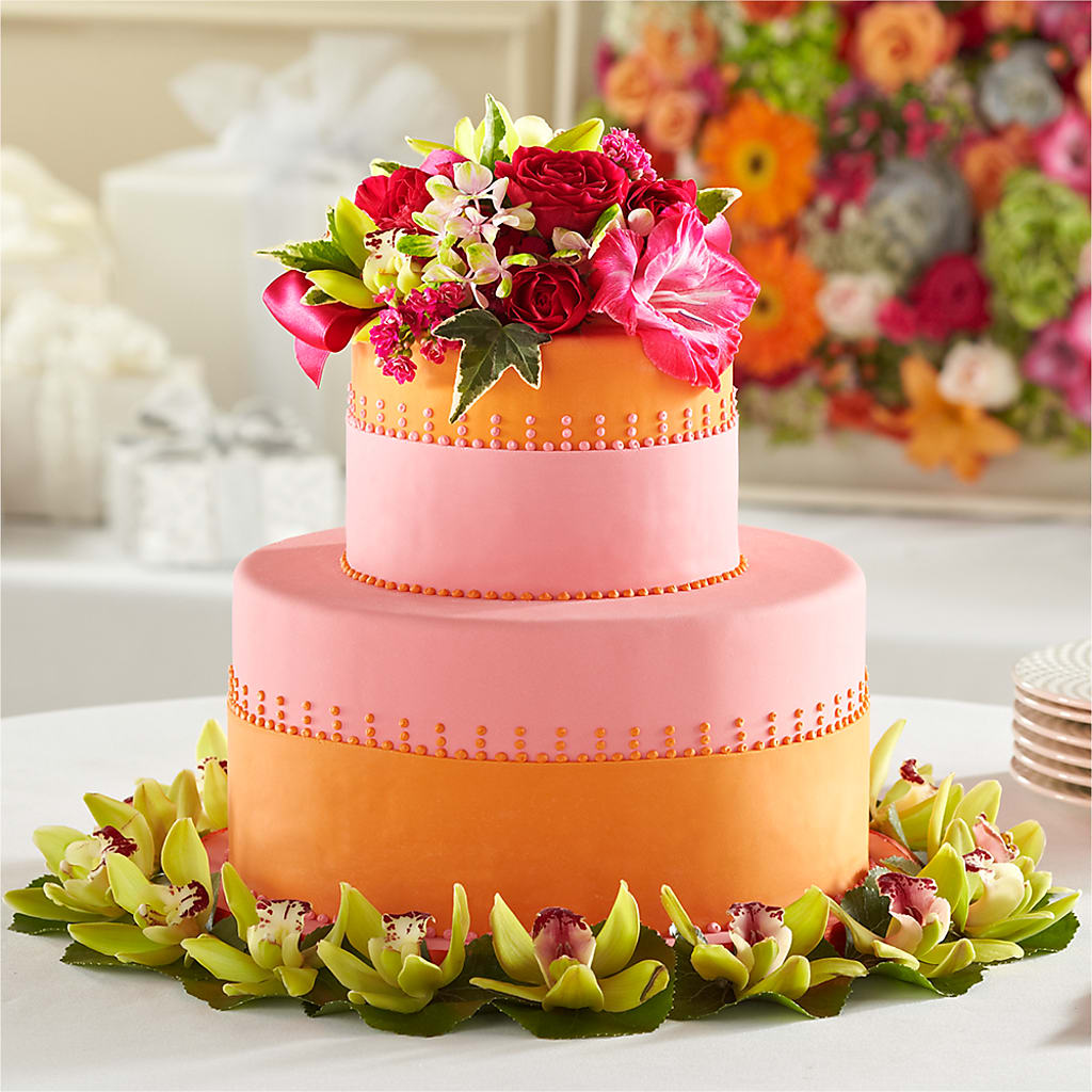 Sweet Citrus Cake Decor – Acuarela Events Inc, Land O Lakes FL