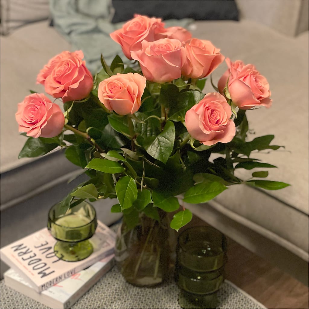 Long Stem Pink Rose Bouquet –  Acuarela Events Inc, Land O Lakes FL