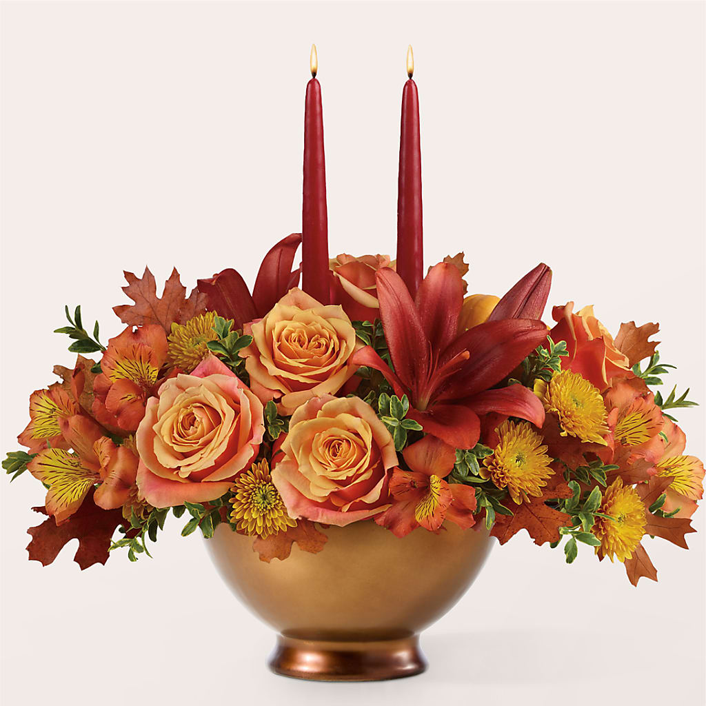 Harvest Table Centerpiece –  Acuarela Events Inc, Land O Lakes FL