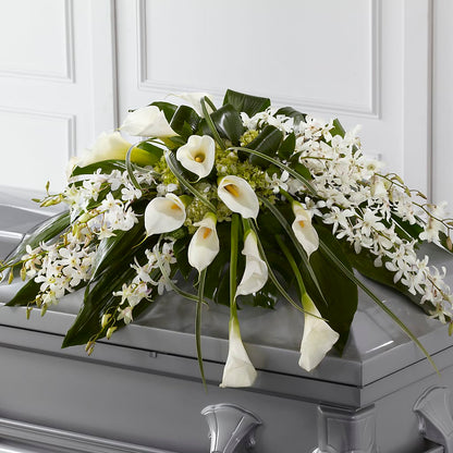 Angel Wings Casket Spray –  Acuarela Events Inc, Land O Lakes FL