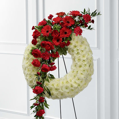 Graceful Tribute Wreath –  Acuarela Events Inc, Land O Lakes FL