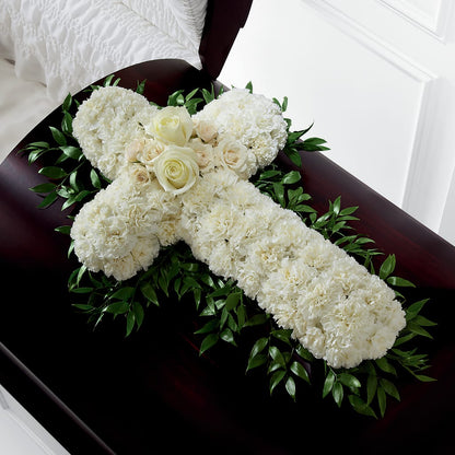Peaceful Memories Casket Spray (Standard) –  Acuarela Events Inc, Land O Lakes FL